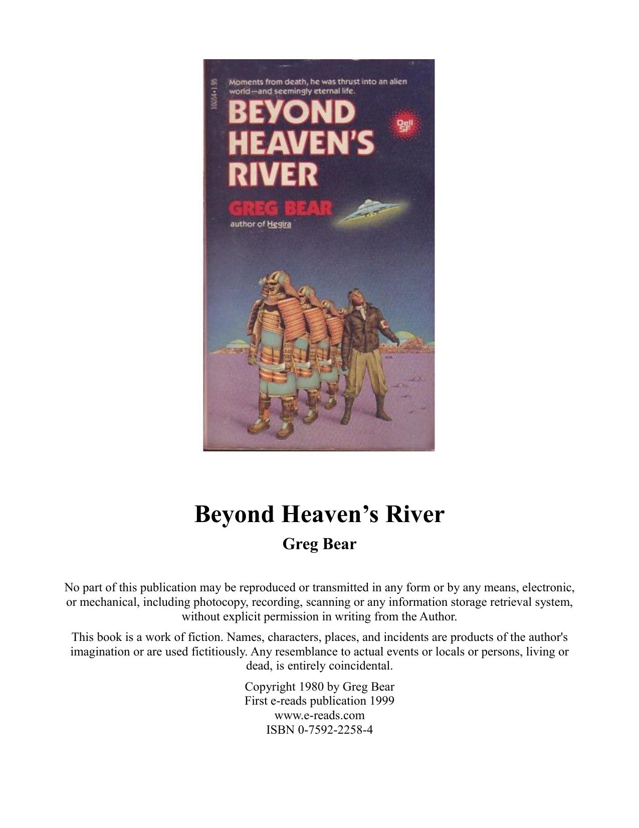 Beyond Heaven's River by Greg Bear