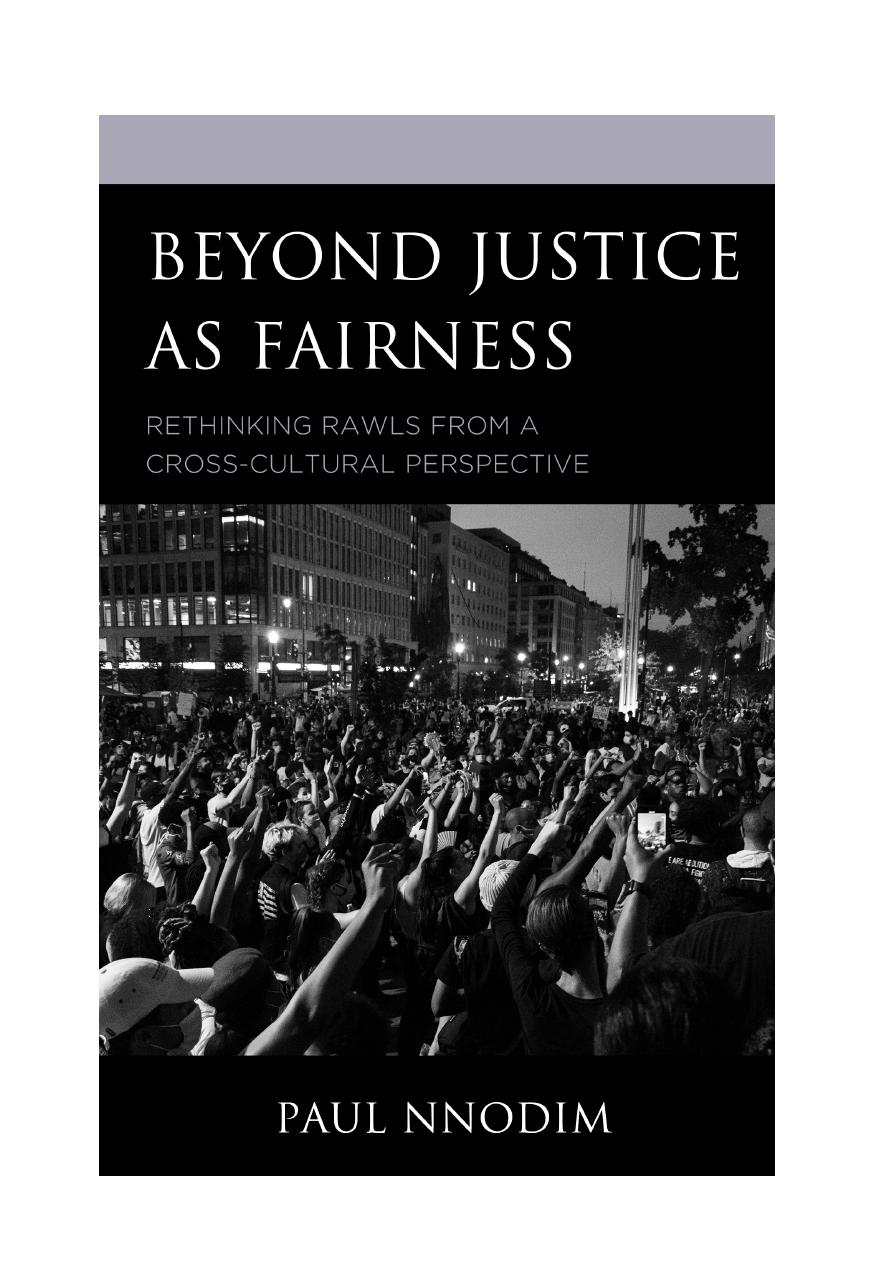 Beyond Justice as Fairness: Rethinking Rawls from a Cross-Cultural Perspective by Paul Nnodim