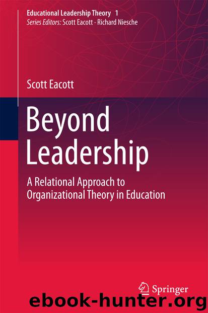 Beyond Leadership by Scott Eacott
