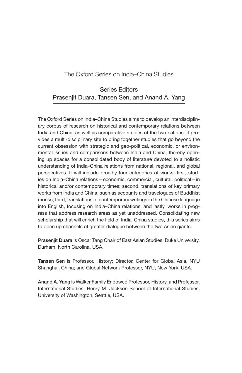 Beyond Pan-Asianism: Connecting China and India, 1840s-1960s by Tansen Sen; Brian Tsui