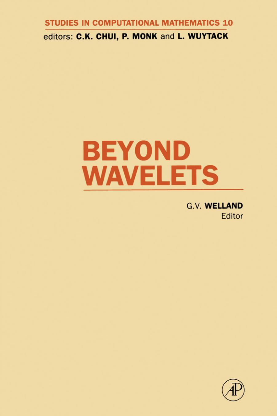 Beyond Wavelets by Grant Welland