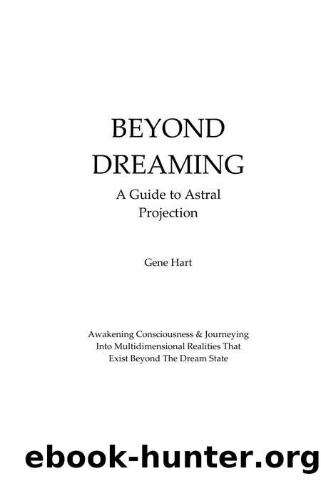 Beyond dreaming by Gene Hart