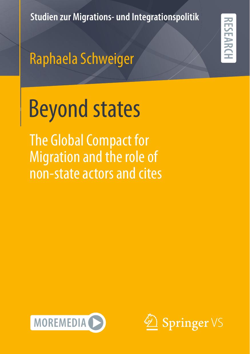 Beyond states: The Global Compact for Migration and the role of non-state actors and cites by Raphaela Schweiger