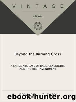 Beyond the Burning Cross by Edward J. Cleary