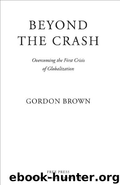 Beyond the Crash by Gordon Brown