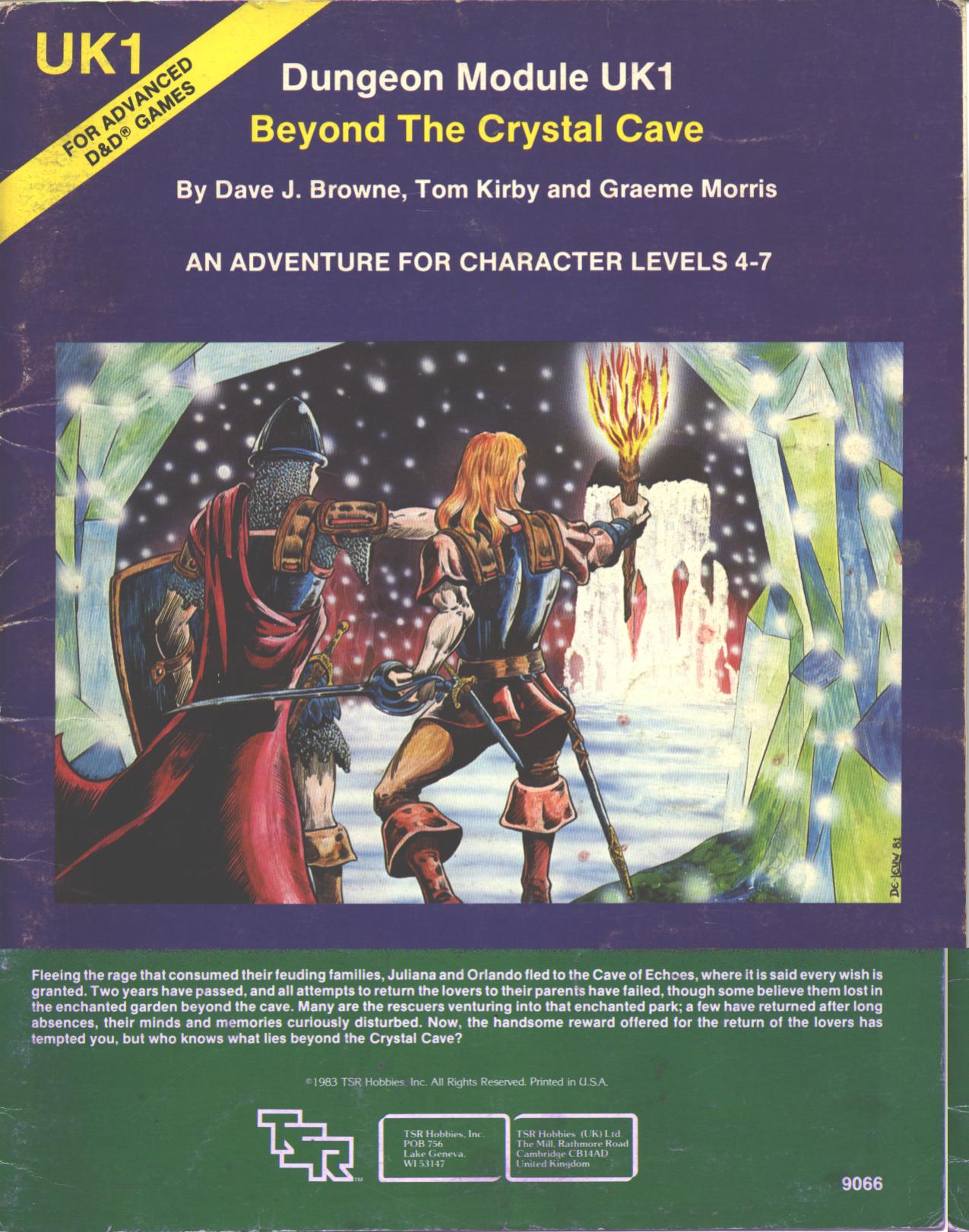 Beyond the Crystal Cave by 1st Edition