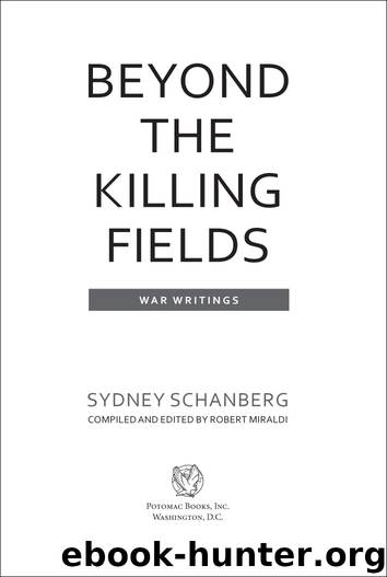 Beyond the Killing Fields by Sydney Schanberg