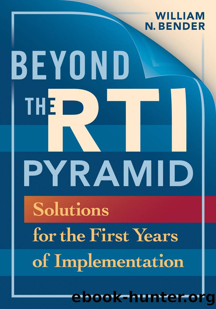 Beyond the RTI Pyramid by Bender William N.;