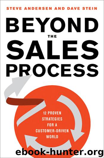 Beyond the Sales Process: 12 Proven Strategies for a Customer-Driven World by Steve ANDERSEN & Dave STEIN