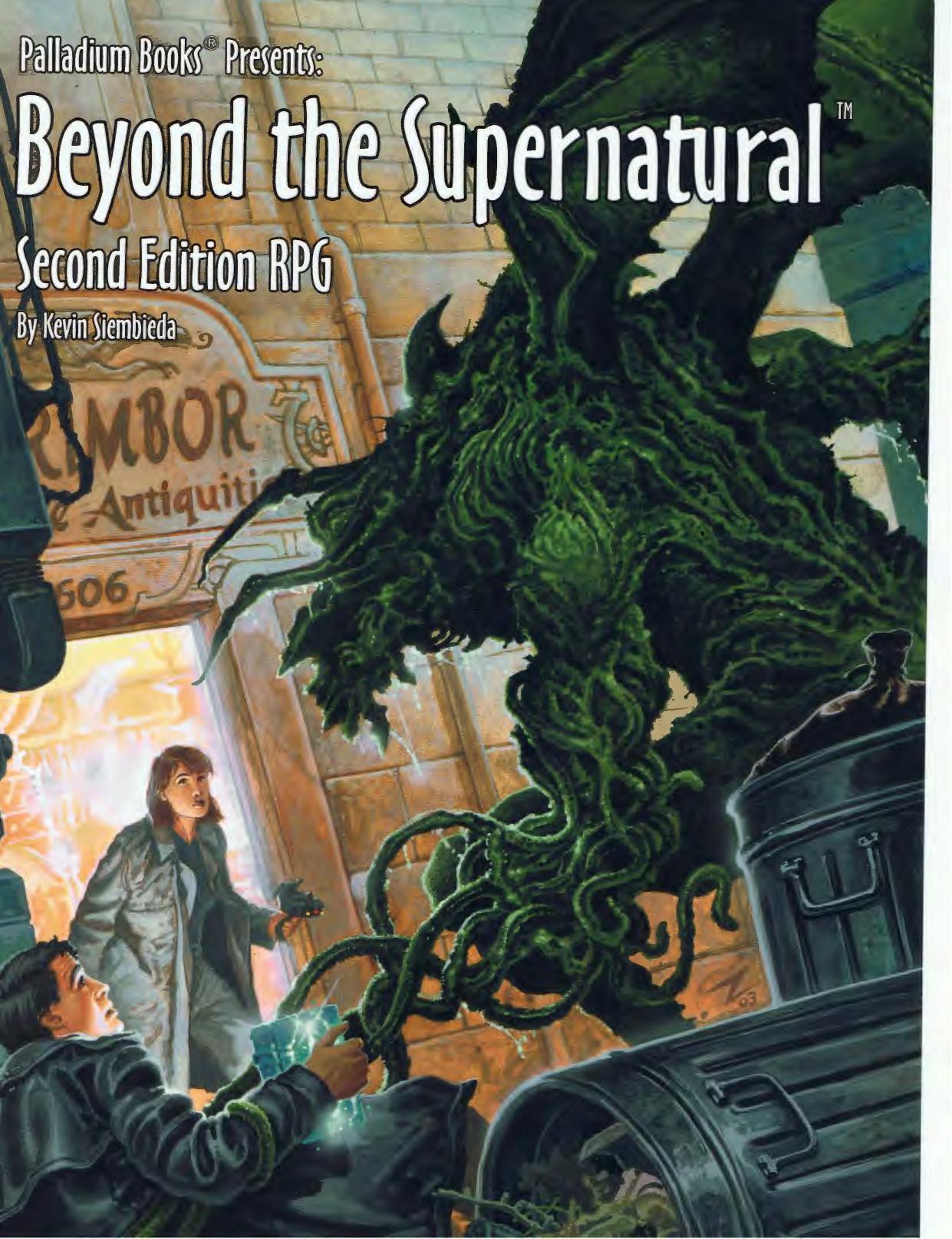 Beyond the Supernatural 2nd Ed - Core Rules by PAL700
