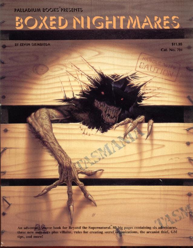 Beyond the Supernatural Boxed Nightmares by Unknown