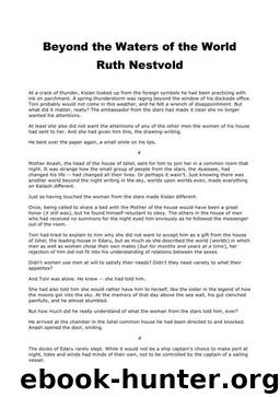 Beyond the Waters of the World by Ruth Nestvold