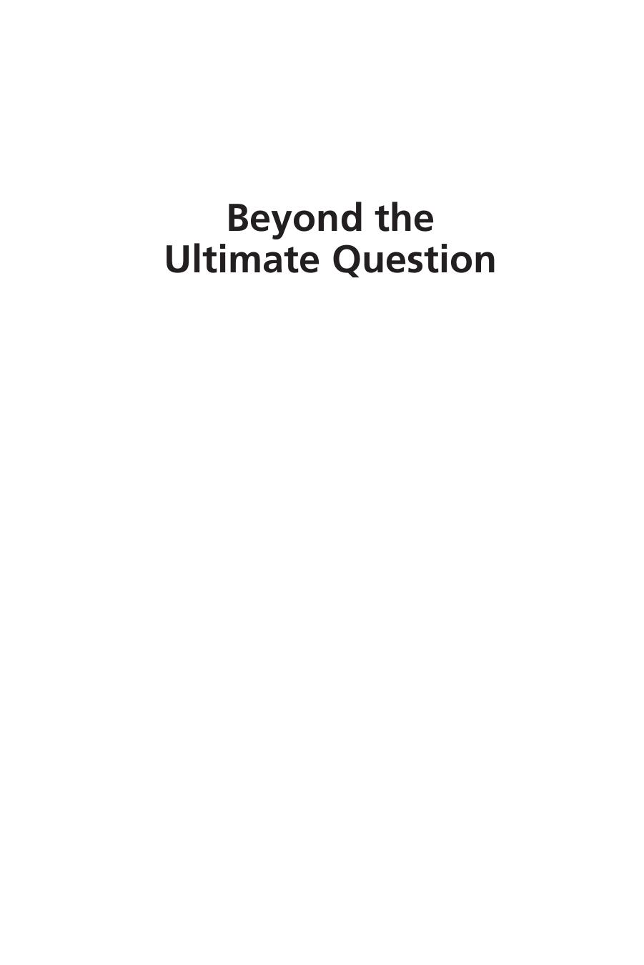 Beyond the ultimate question : a systematic approach to improve customer loyalty by Bob E. Hayes