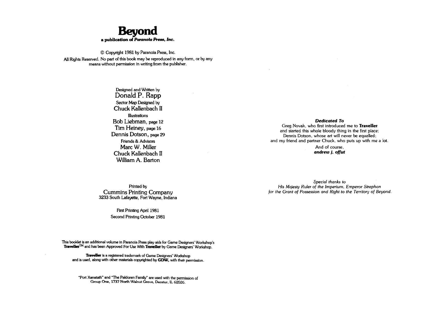 Beyond[QOS 3] by Rapp D