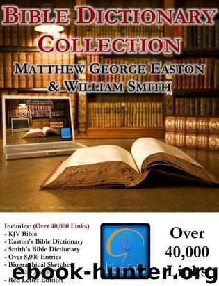 Bible Dictionary Collection - Deluxe Study Edition (KJV Bible, Smith's Bible Dictionary, Easton's Bible Dictionary, over 40,000 Links) by Smith William & Easton Matthew