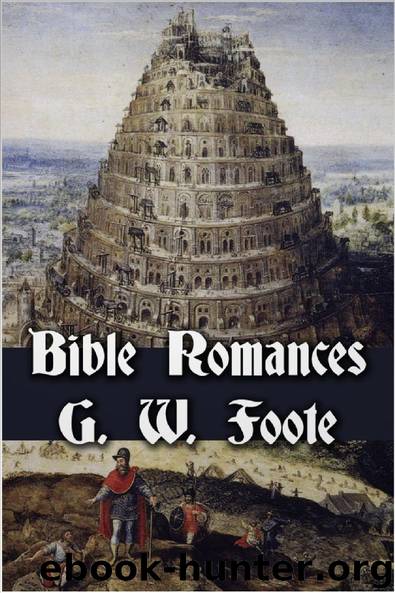 Bible Romances by George William Foote