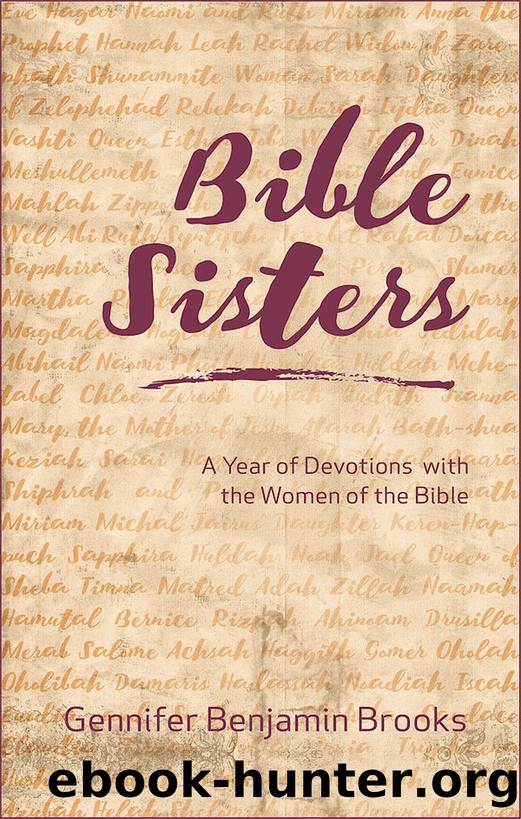 Bible Sisters by Brooks Gennifer Benjamin;