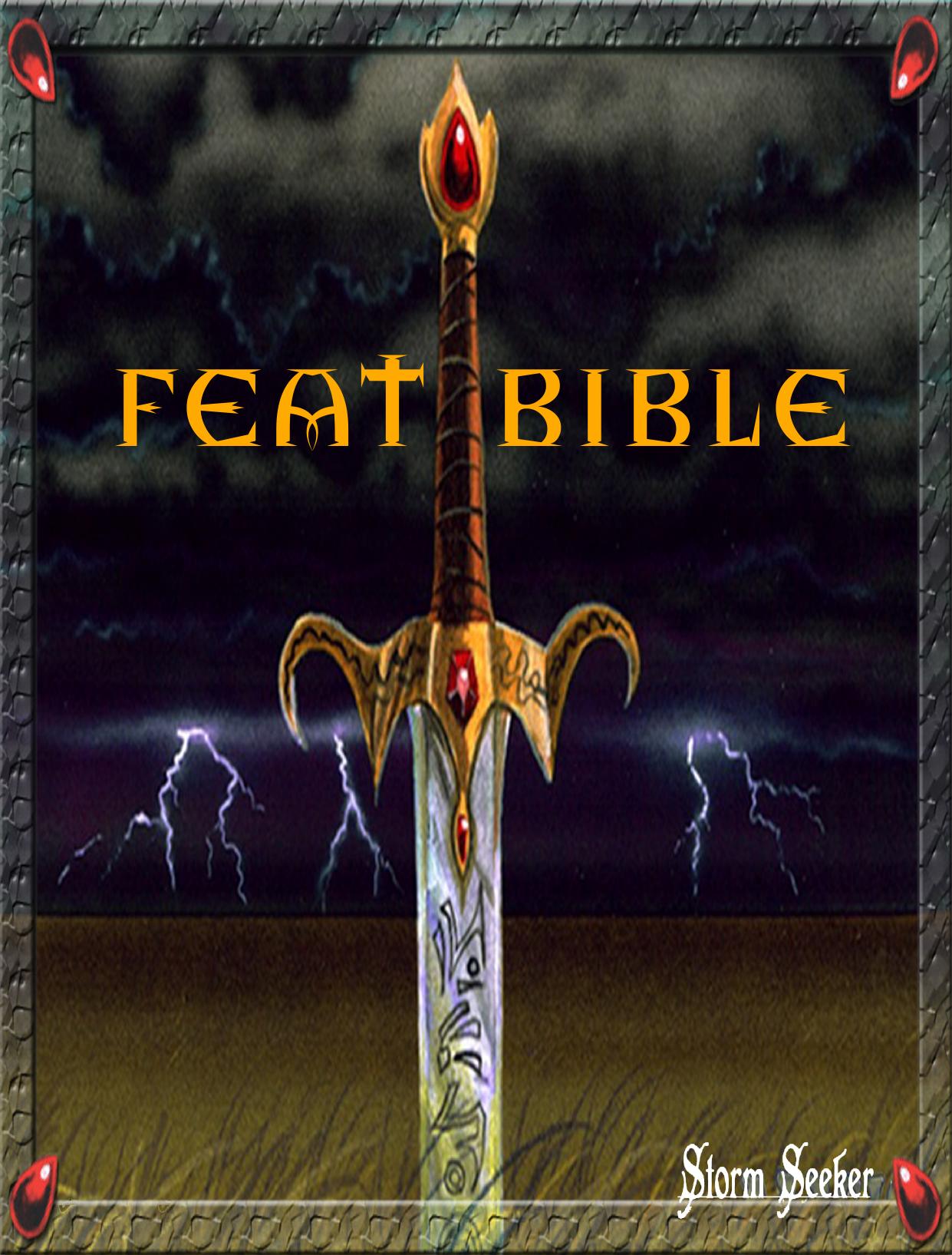 Bible of Feats by Unknown