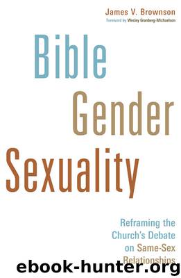 Bible, Gender, Sexuality by Brownson James V