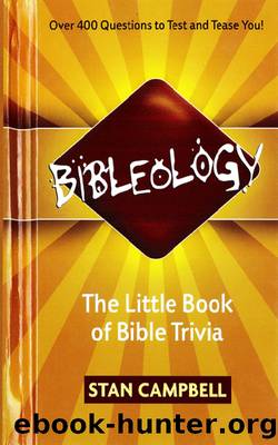 Bibleology by Stan Campbell