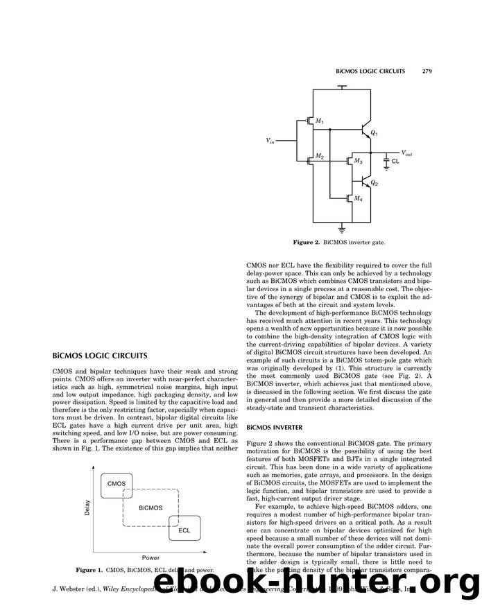 Bicmos Logic Circuits". In: Wiley Encyclopedia of Electrical and Electronics Engineering by Unknown
