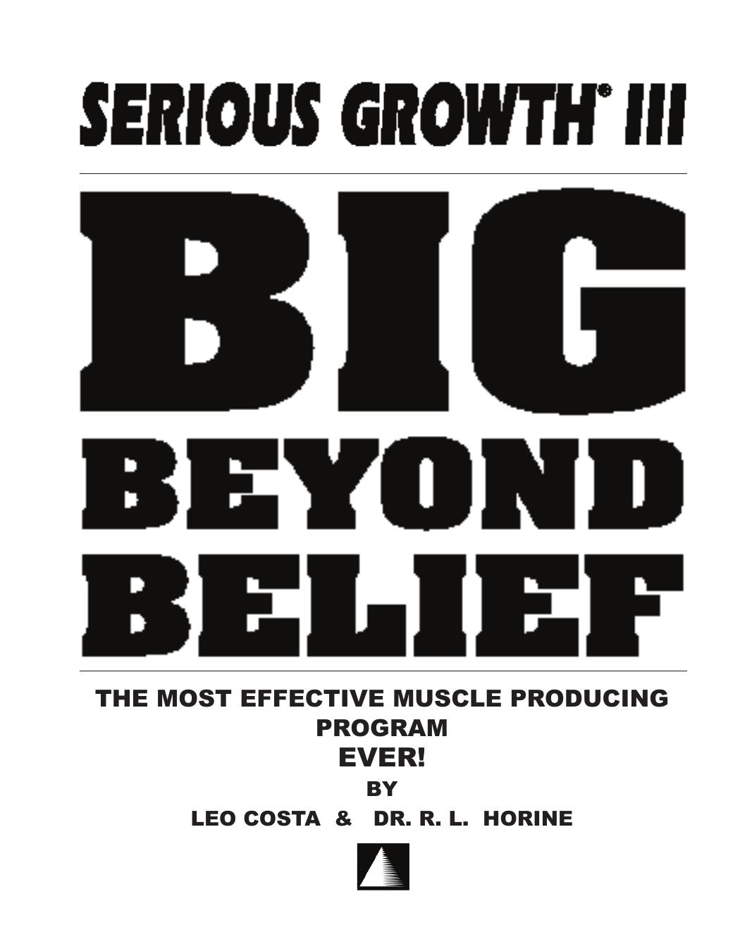 Big Beyond Belief by Unknow