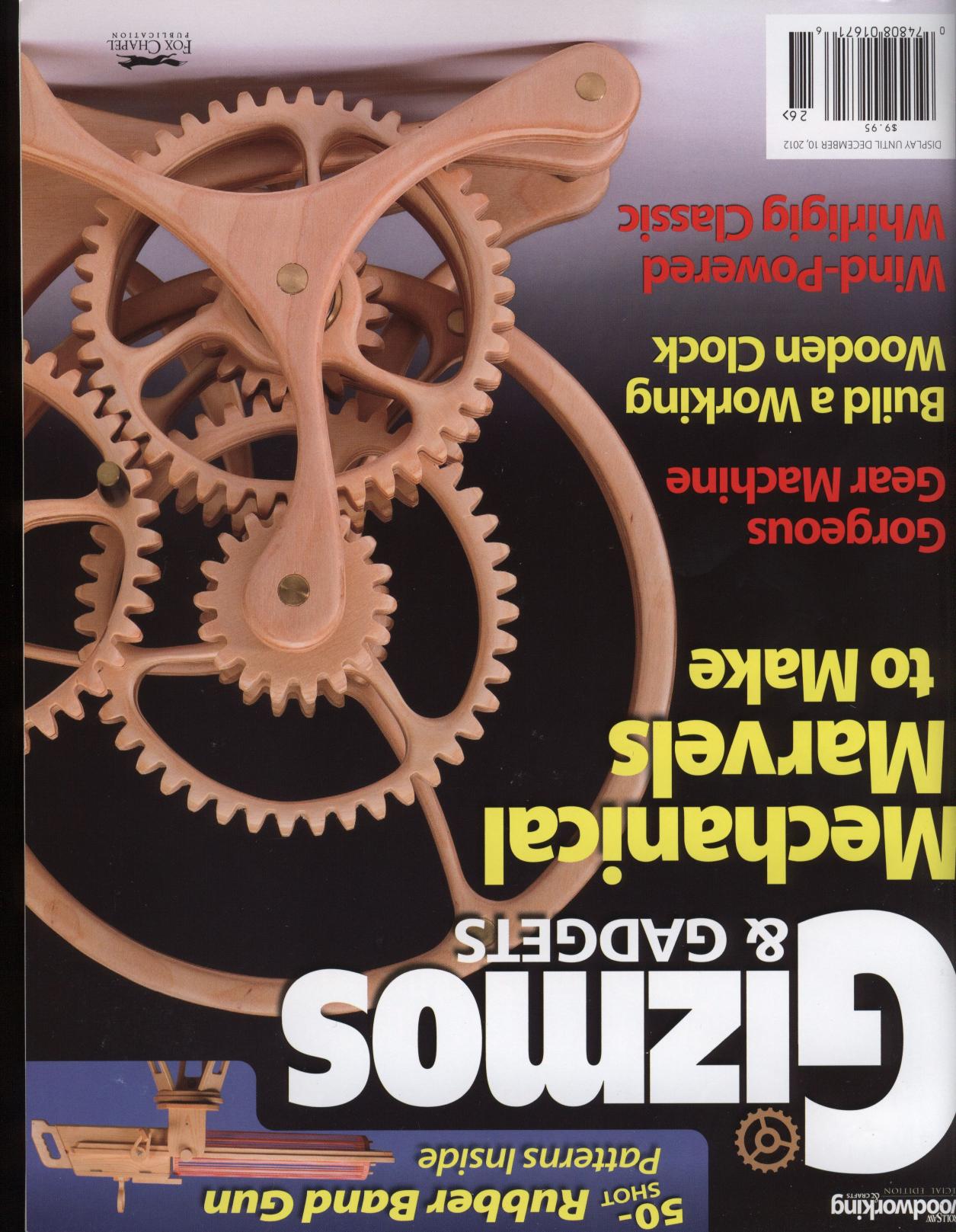 Big Book of Gizmos & Gadgets: Expert Advice and 15 All-Time Favorite Projects and Patterns (Fox Chapel Publishing) Step-by-Step Wooden Mechanical Marvels, with a Full-Size Pull-Out Pattern Pack by Various