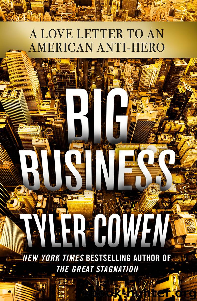Big Business by Tyler Cowen