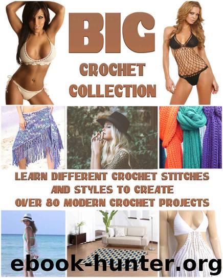 Big Crochet Collection: Learn Different Crochet Stitches And Styles To Create Over 80 Modern Crochet Projects: (Interweave Crochet, Crochet Hook A, Crochet ... Learn To Crochet, Crochet Patterns) by Carol O'Connor & Danielle Fin