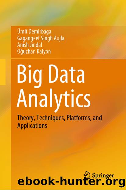 Big Data Analytics by Ümit Demirbaga & Gagangeet Singh Aujla & Anish Jindal & Oğuzhan Kalyon
