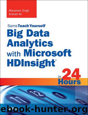 Big Data Analytics with Microsoft HDInsight in 24 Hours, Sams Teach Yourself by Manpreet Singh & Arshad Ali