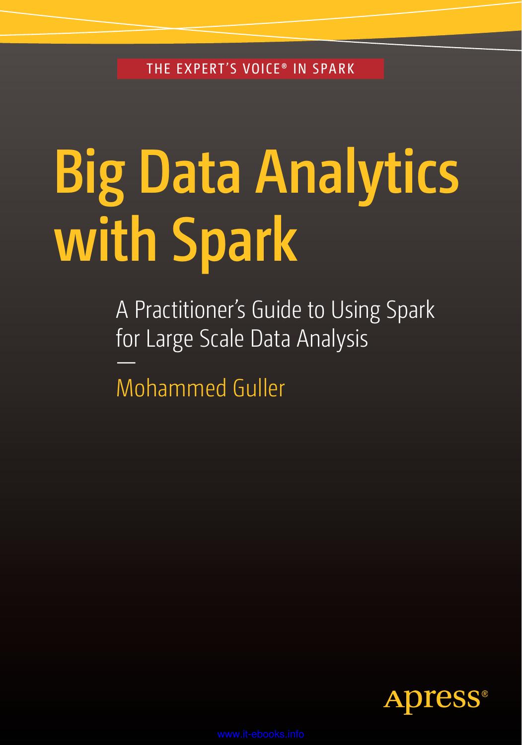Big Data Analytics with Spark by Mohammed Guller