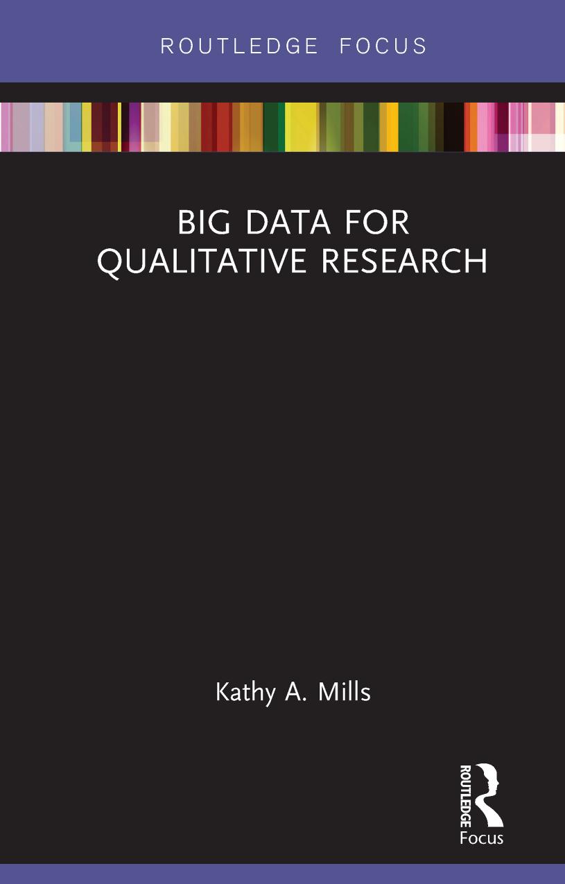 Big Data for Qualitative Research (2019) by Routledge