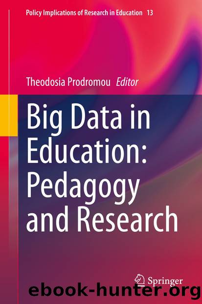 Big Data in Education: Pedagogy and Research by Unknown