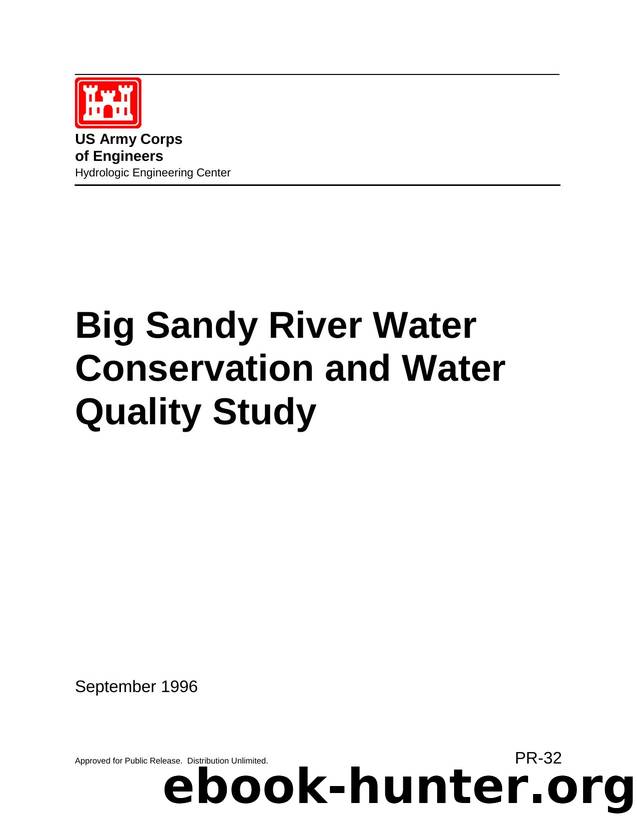 Big Sandy River Water Conservation and Water Quality Study by q0hecprb
