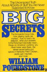 Big Secrets by William Poundstone