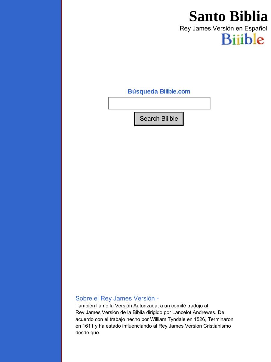 Biiible - King James Spanish by KJVSP