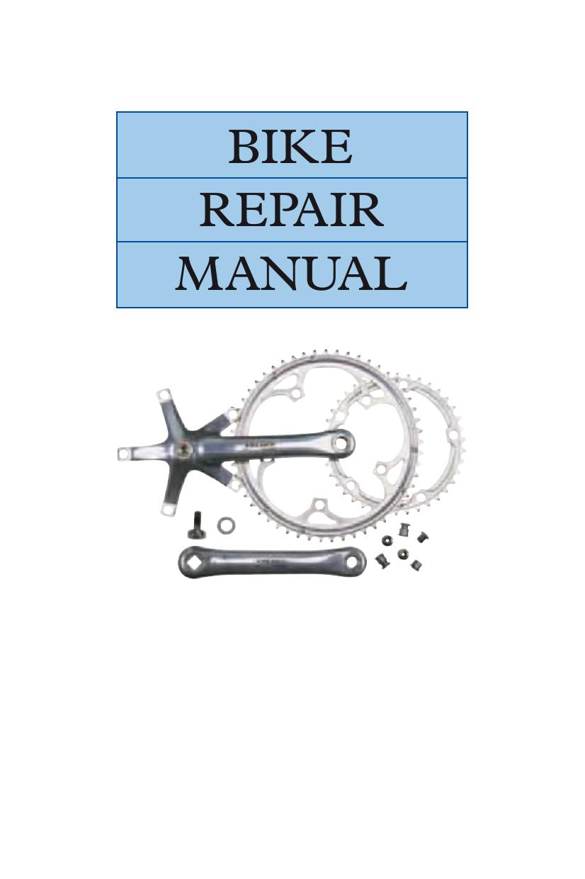 Bike repair manual by Sidwells Chris