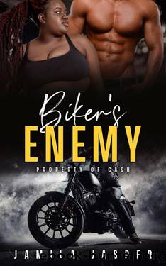 Biker's Enemy: Property of Cash (Rebel Barbarians MC: A Dark Motorcycle Club Romance Series Book 4) by Jamila Jasper