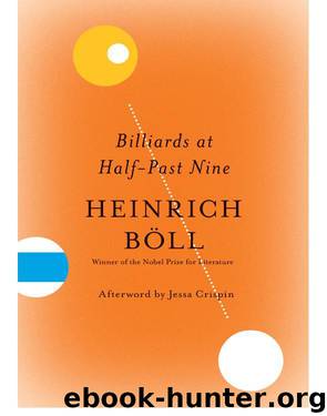 Billiards at Half-Past Nine by Heinrich Boll