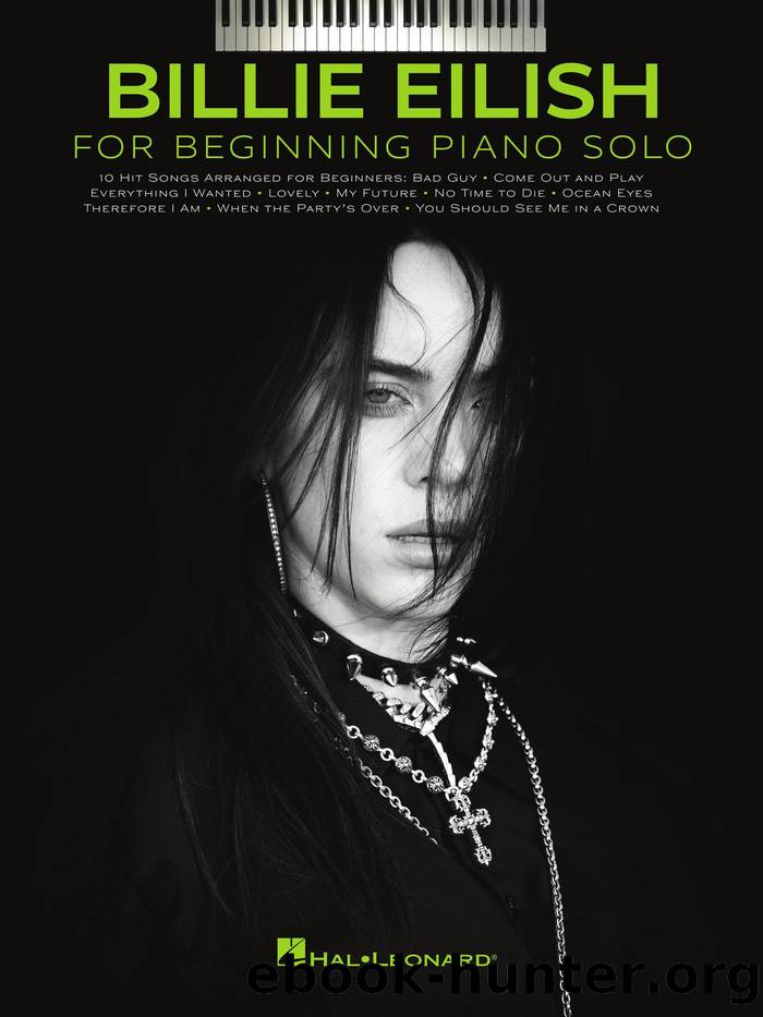 Billie Eilish for Beginning Piano Solo by Billie Eilish
