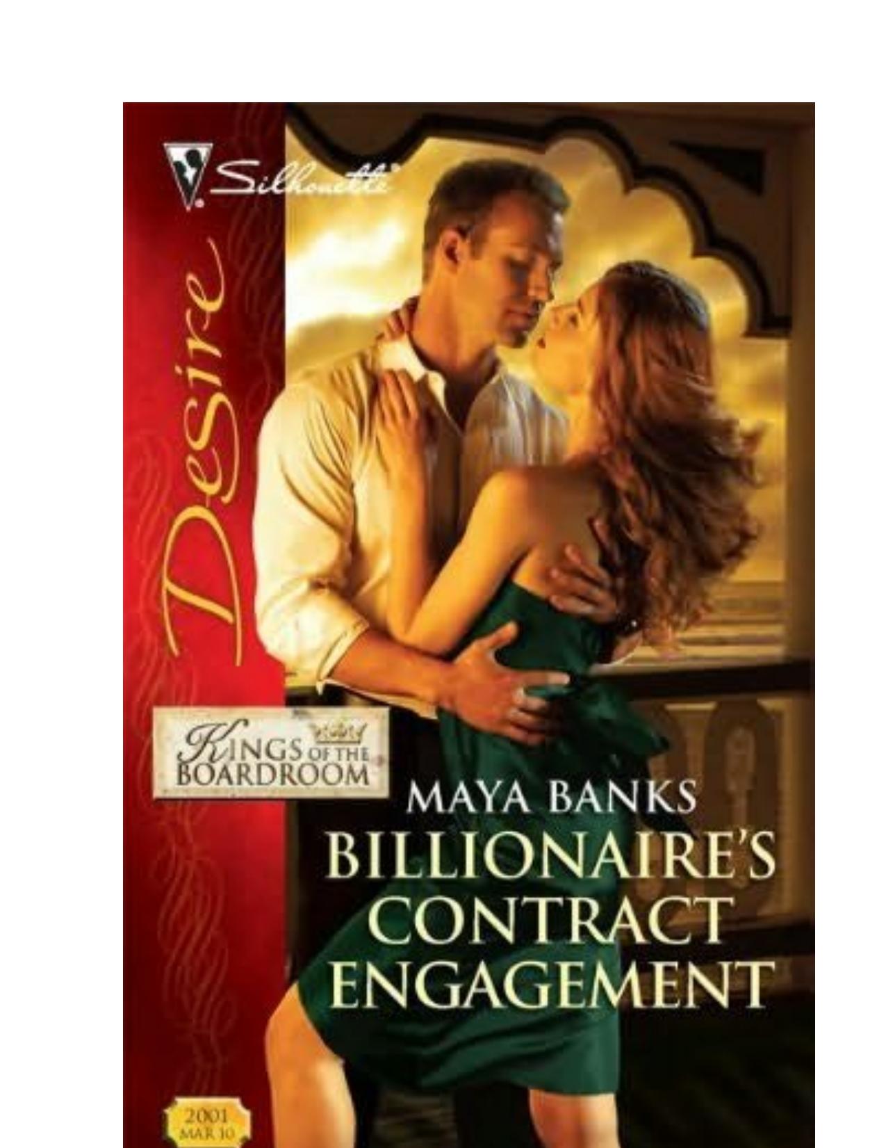 Billionaire's Contract Engagement (Harlequin Desire) by Maya Banks
