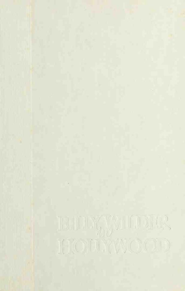 Billy Wilder in Hollywood by Zolotow Maurice 1913-