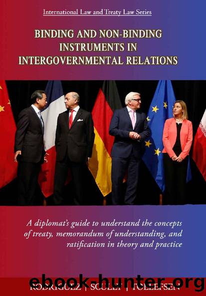 Binding and Non-Binding Instruments in Intergovernmental Relations: A diplomat’s guide to understand the concepts of treaty, memorandum of understanding, ... Law and Treaty Law Series Book 1) by Roberto Rodriguez & Mark Scully & John Tollefsen