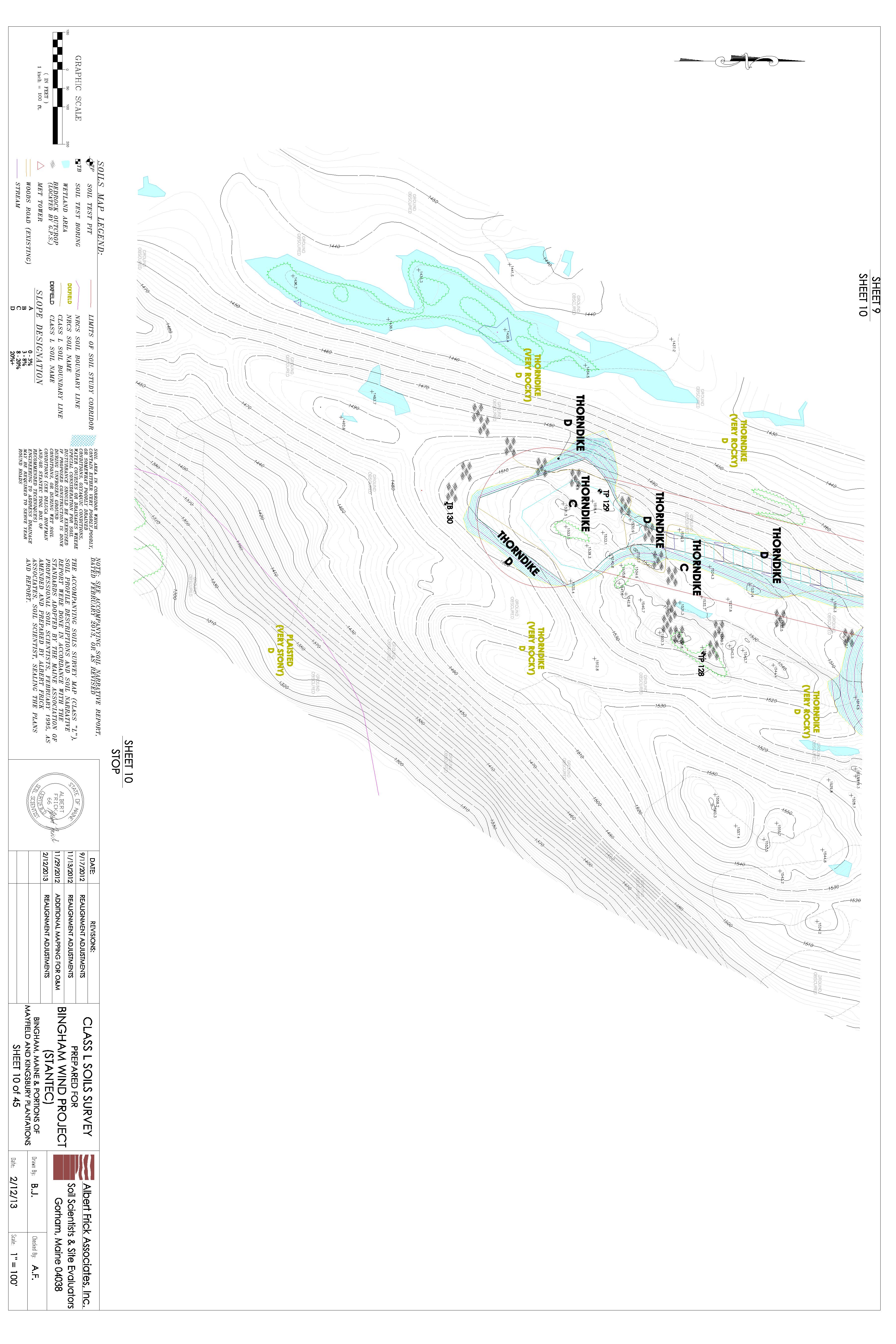 Bingham Wind Project SOILS MAP-REVISED 3-21-13 Sheet 10 by Unknown
