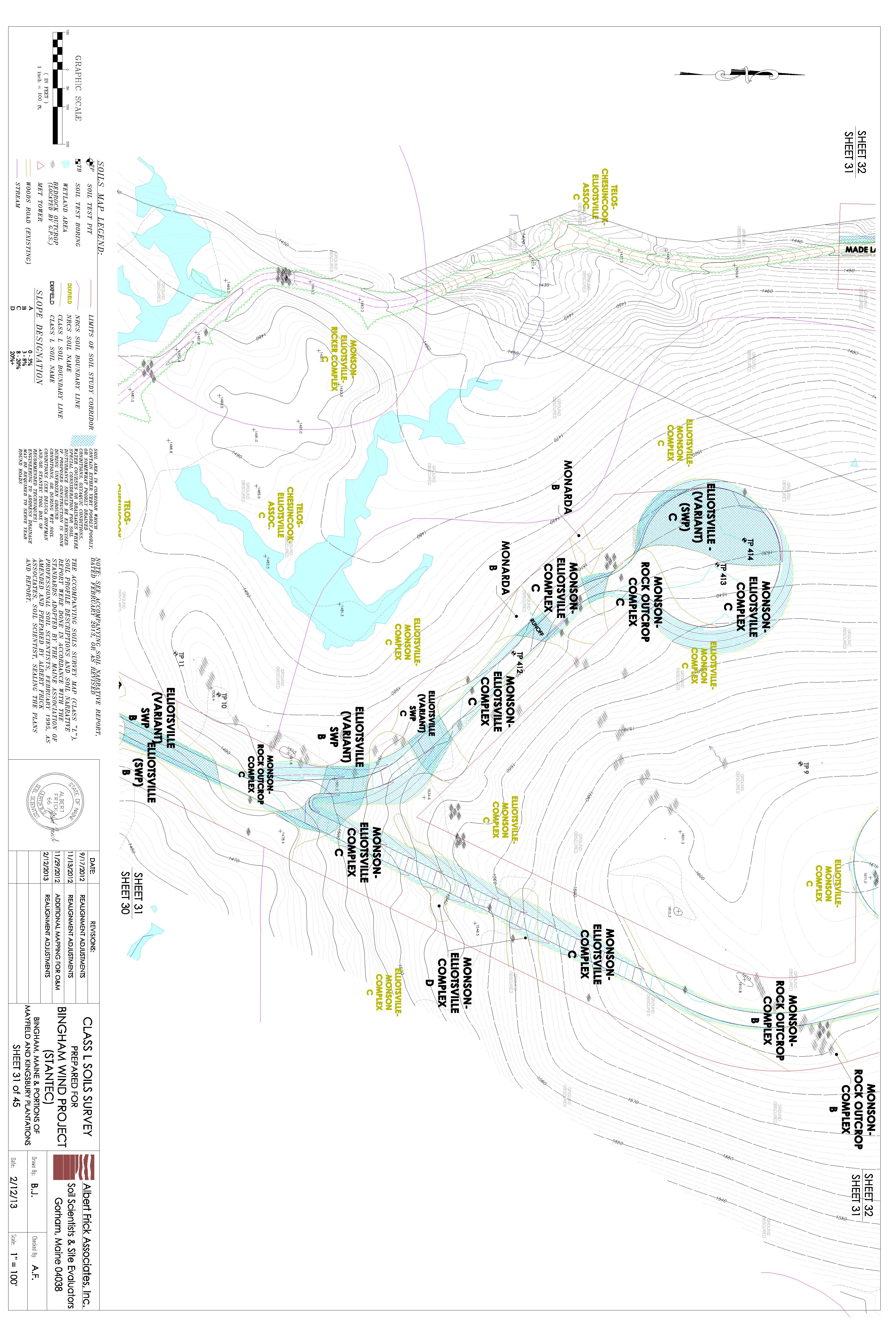 Bingham Wind Project SOILS MAP-REVISED 3-21-13 Sheet 31 by Unknown