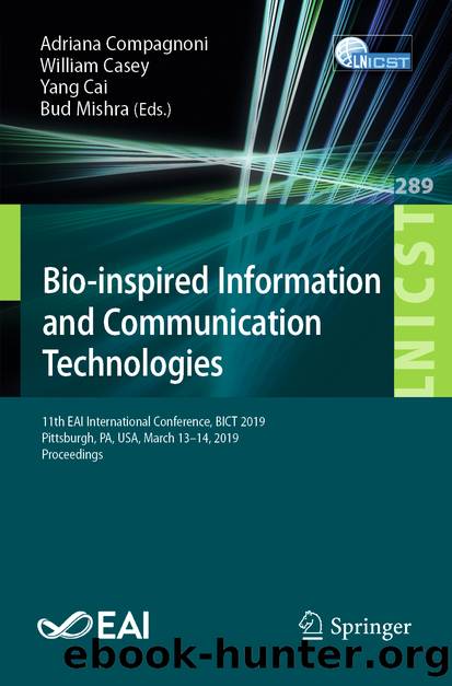 Bio-inspired Information and Communication Technologies by Unknown