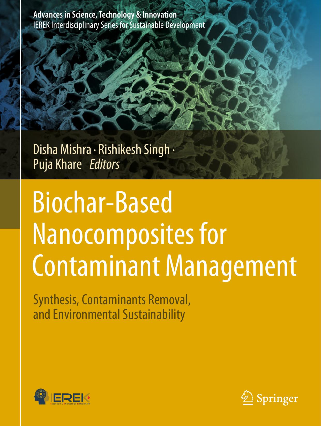 Biochar-Based Nanocomposites for Contaminant Management: Synthesis, Contaminants Removal, and Environmental Sustainability by Mishra D. Singh R. Khare P. (ed.)