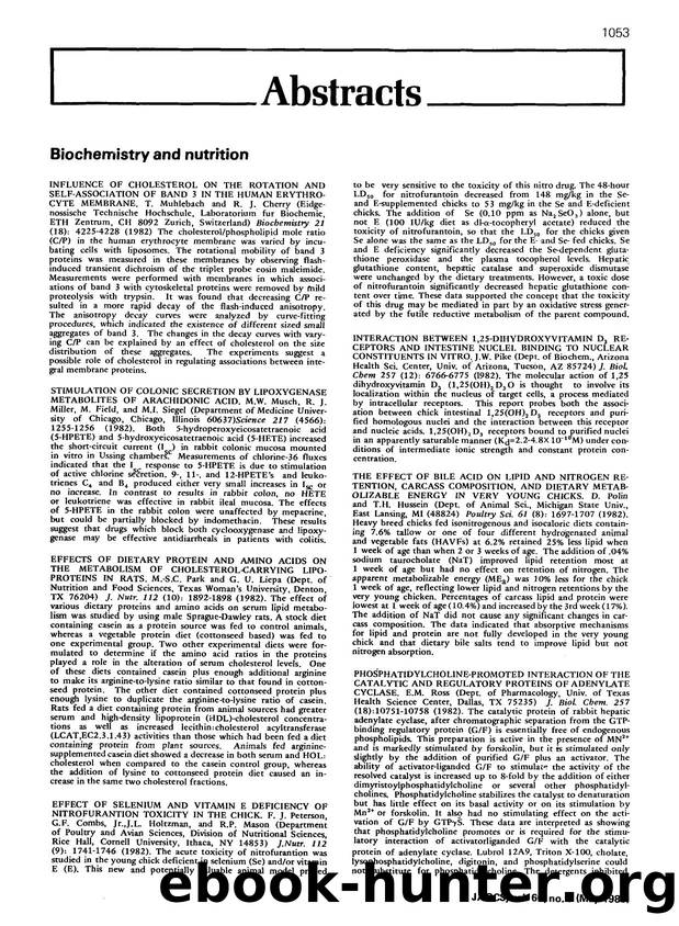 Biochemistry and nutrition by Unknown