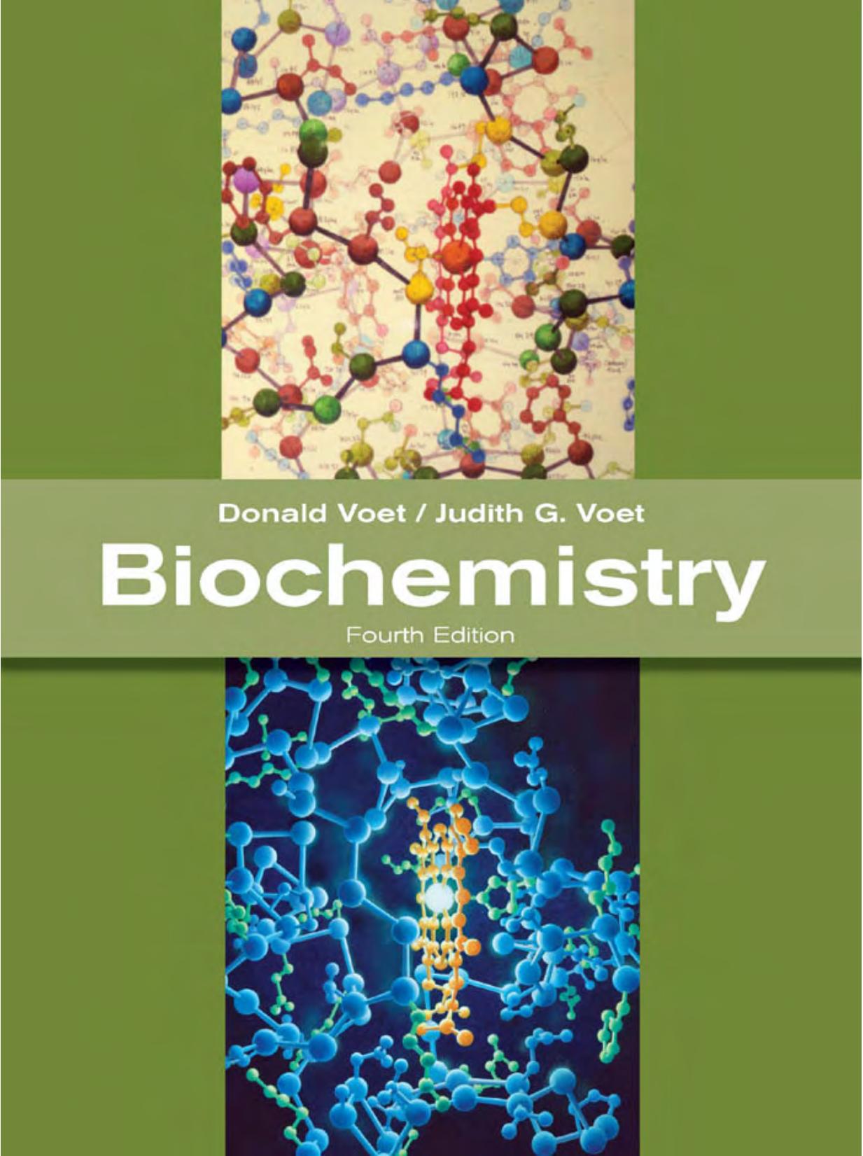 Biochemistry by Donald Voet Judith G Voet